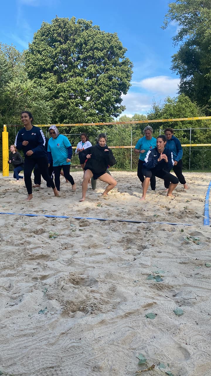 Training Day 1 - Beach Volley and International Workshop